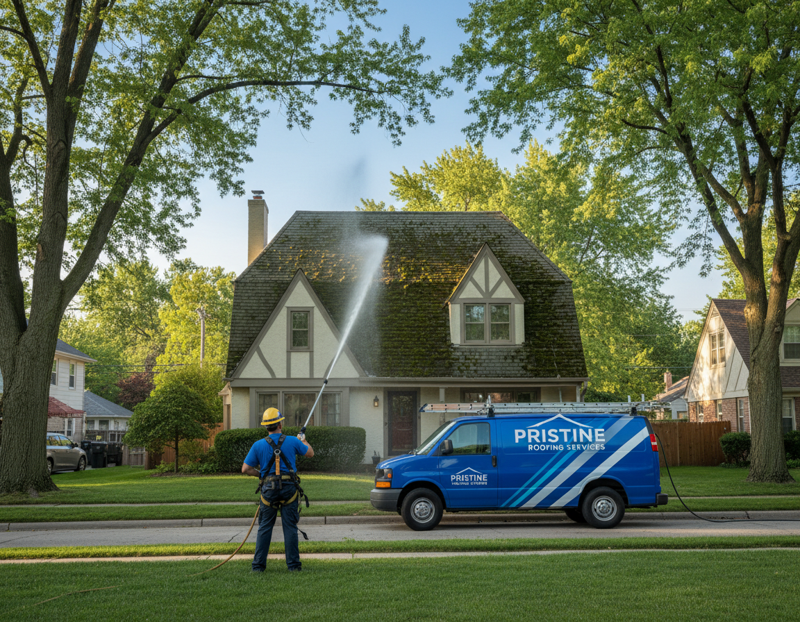 Roof Cleaning In Upper Arlington